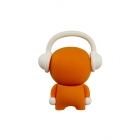 Custom pvc Usb Drives - CE ROHS FCC usb2.0 usb3.0 cartoon figure music 16gb flash drive LWU324